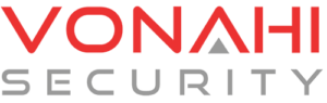 Vonahi Security logo: a red and gray geometric mark above the red word 'VONAHI' and gray 'SECURITY' text.